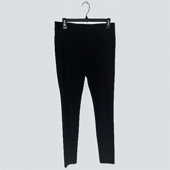 Two by Vince Camuto Womens Small Black Cigarette Pants Slim Leg Trousers - Picture 5 of 16